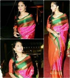 Pink Uppada Silk Sarees