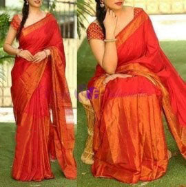 Red Uppada Silk Sarees