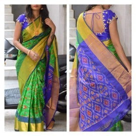 Blue Uppada Silk Sarees