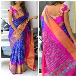 Blue Uppada Silk Sarees