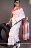 White Bengal Handloom Khadi Sarees Get Extra 10% Discount on All Prepaid Transaction