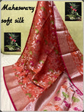 Red Bengal Pure Cotton Handloom Sarees