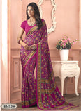 Rani Printed Crepe Sarees Get Extra 10% Discount on All Prepaid Transaction