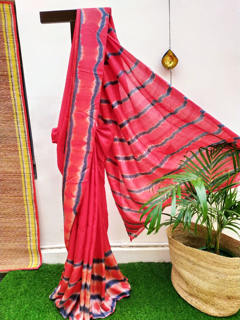 Magenta Hand Painted Silk Mark Certified Bishnupuri Silk Sarees ( FLAT 15% DISCOUNT AVAILABLE ) Limited time Offer