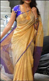 Macaroon Yellow With Violet Pallu Pure Uppada Silk Sarees Get Extra 10% Discount on All Prepaid Transaction