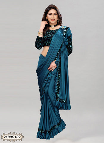 Crepe Sarees Get Extra 10% Discount on All Prepaid Transaction