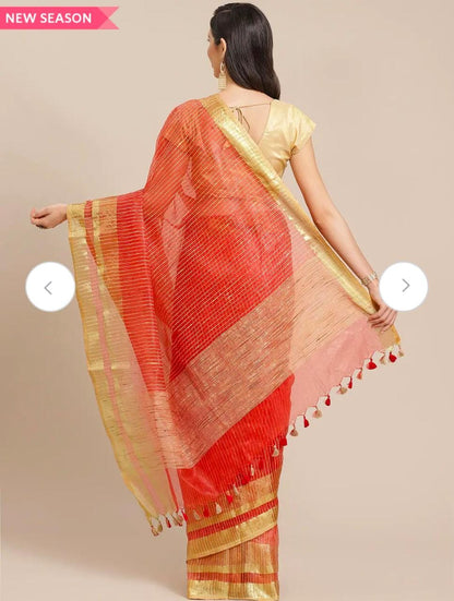 Pure Organza Silk Sarees