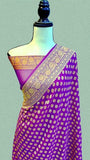 Designer Banarasi Linen Party Wear Sarees