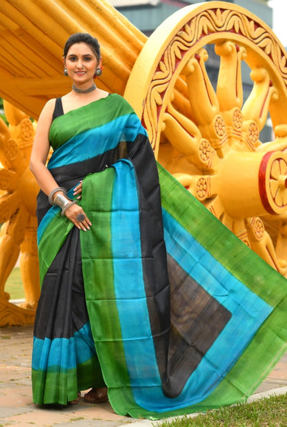 Beautiful  Handloom Pure Tussar  Silk Sarees