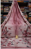 Pink Pure Silk Mark Certified Murshidabad Silk Sarees Get Extra 10% Discount on All Prepaid Transaction