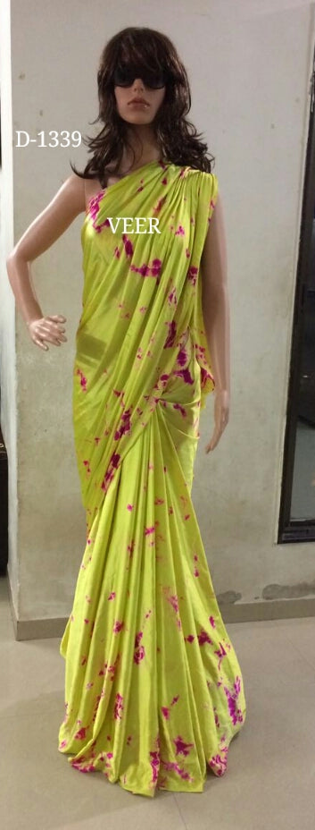 Long Pallu Handwoven Tussar Silk Sari – Vrikshdesigns