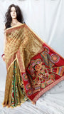Golden Block Pure Cotton Silk Sarees Get Extra 10% Discount on All Prepaid Transaction