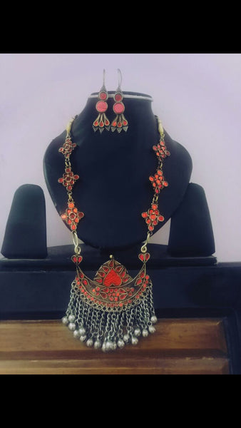 Pink Afgani Jewellery