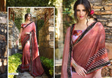 Pink Bamberg Georgette Sarees