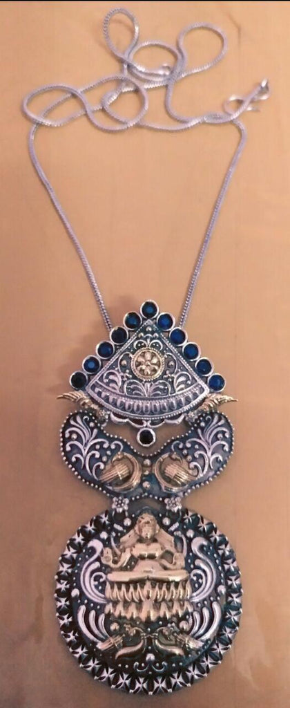 Blue Oxidise Silver Jewellery Get Extra 10% Discount on All Prepaid Transaction