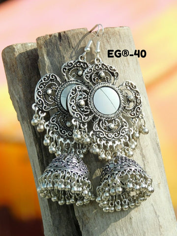 New Silver Designer Earrings