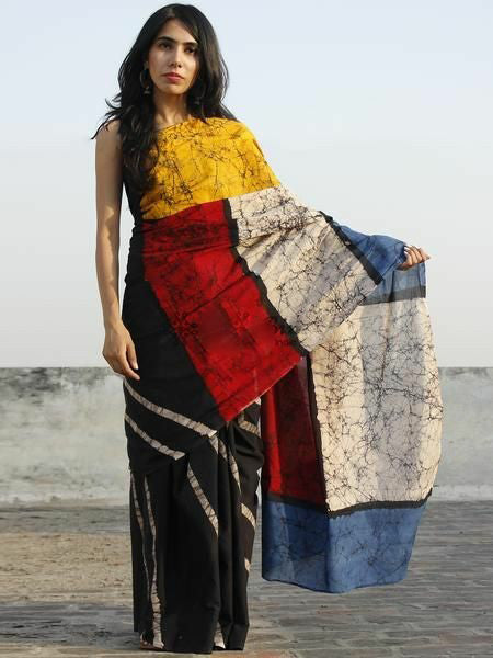 Sri Lankan Hand Made Batik Saree | Saree, Batik, Cotton saree