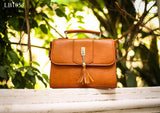 Brown Hand Bags Get Extra 10% Discount on All Prepaid Transaction