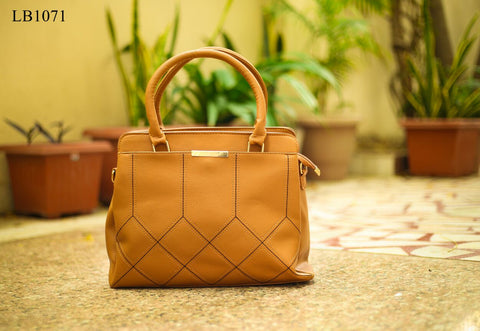 Brown Gorgeous Hand Bags Get Extra 10% Discount on All Prepaid Transaction