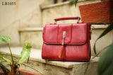 Maroon Hand Bags Get Extra 10% Discount on All Prepaid Transaction