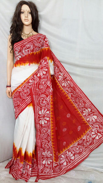Red White Boutique Special Sarees