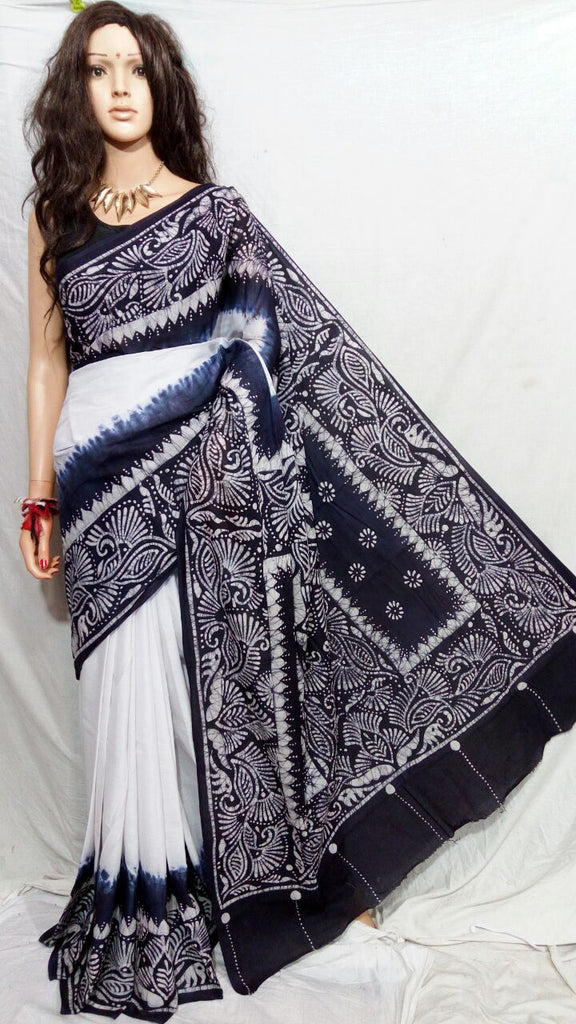 Black White Boutique Special Sarees