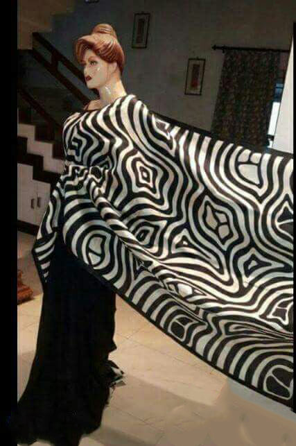 Black Grey Pure Silk Mark Certified Murshidabad Silk Sarees - Dailybuyys