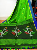 Green Khadi Silk Sarees