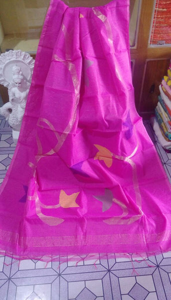 Pink S.G Madhabilata Sarees