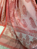 Pink KK Kerala Pure Cotton Sarees