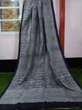 Grey Glamour Pure Silk Mark Certified Murshidabad Silk Sarees
