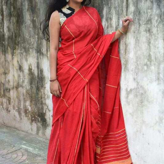Red Khesh Sarees - Dailybuyys