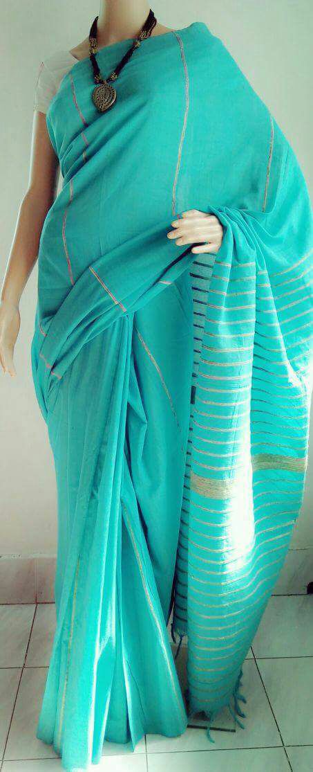 Green Khesh Sarees - Dailybuyys