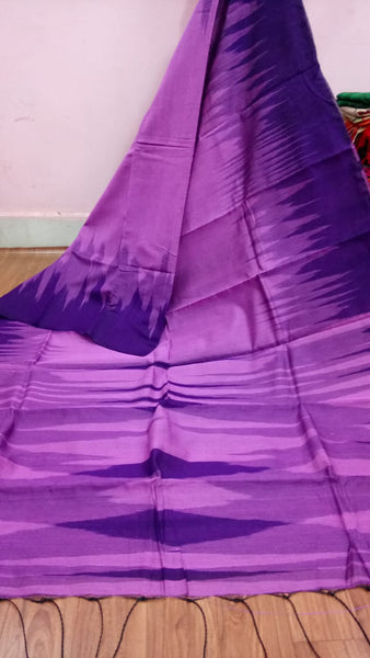 Purple Ikkat Sarees