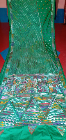 Green Art Silk Sarees