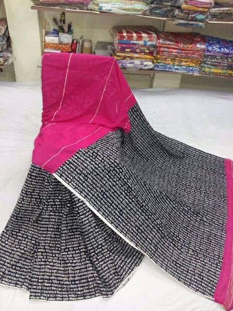 Purple Grey Pure Cotton Khesh Sarees - Dailybuyys