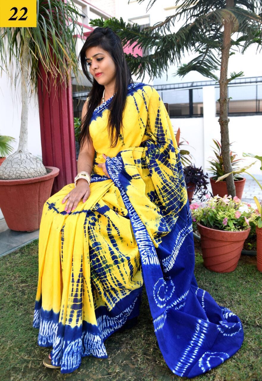 Buy Designer Batik Sarees Online