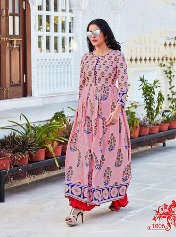 Pink Reyon Pure Cotton Salwar Get Extra 10% Discount on All Prepaid Transaction