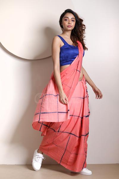 Pink Glamour Pure Silk Mark Certified Murshidabad Silk Sarees - Dailybuyys