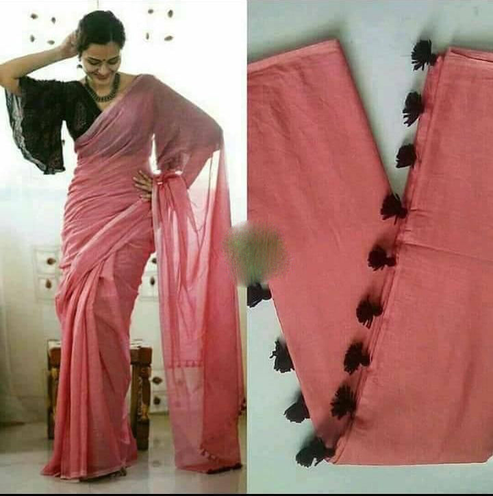 Pink Bengal Handloom Khadi Sarees Get Extra 10% Discount on All Prepaid Transaction