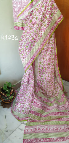 Beige KK Kota Doriya Sarees