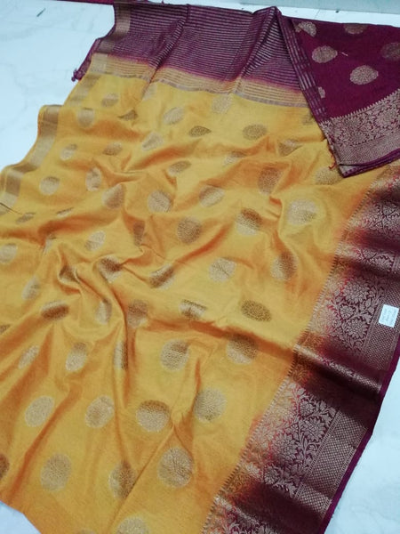 Beige Bangalore Pure Silk Sarees
