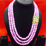 Light Pink Beads Mala Get Extra 10% Discount on All Prepaid Transaction