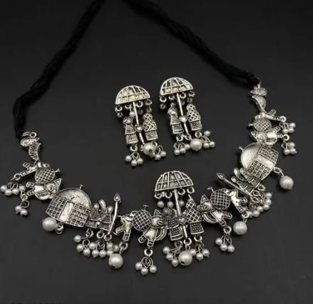 Oxidise Silver Jewellery Get Extra 10% Discount on All Prepaid Transaction