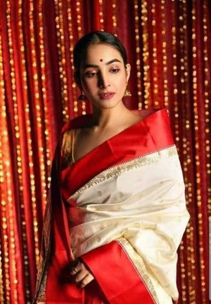 Buy Desh Bidesh Women`S Bengal Premium Garad Silk Saree Fine Smooth  Original Garad Silk Saree With Blouse Pcs Online - Get 53% Off