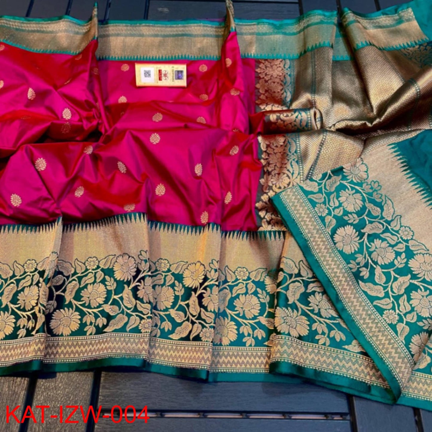 Pink Banarasi Silk Sarees