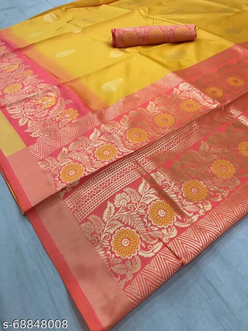 Beige Pure Digital Print Organza Sarees