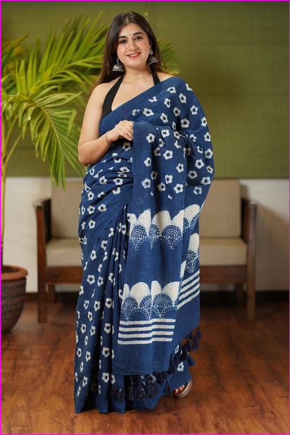 Malmal cotton saree online best sale